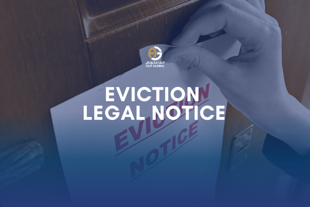 Eviction Legal Notice Dubai