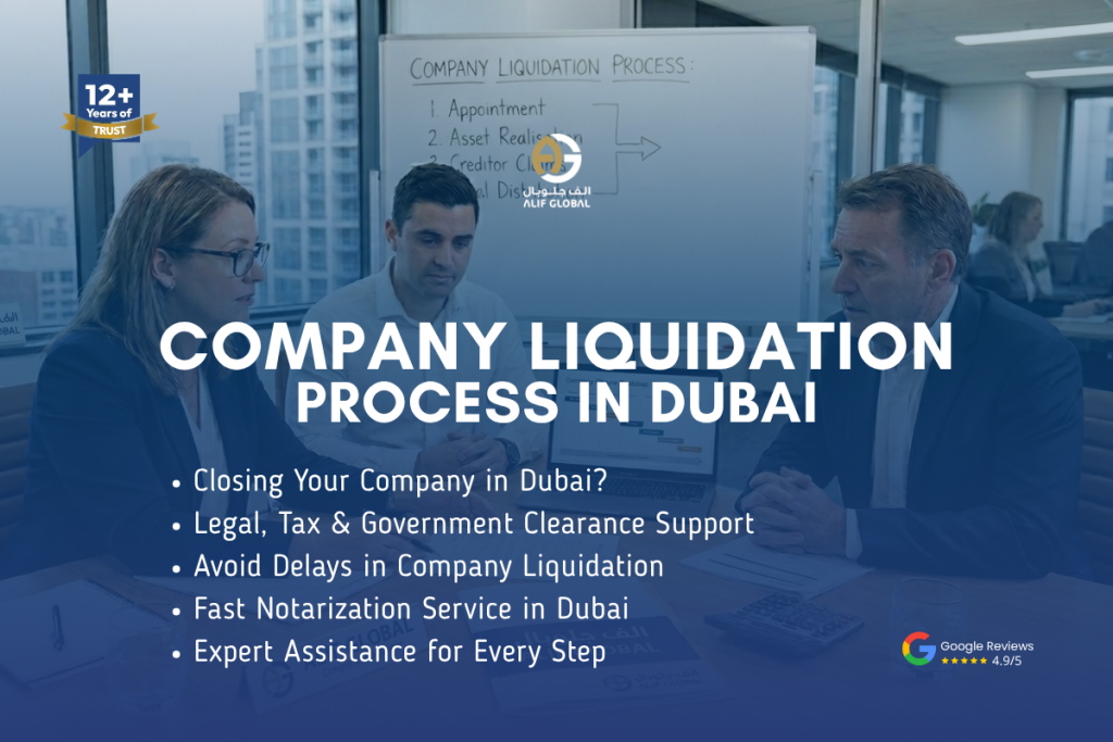 Company Deregistration & Liquidation in UAE