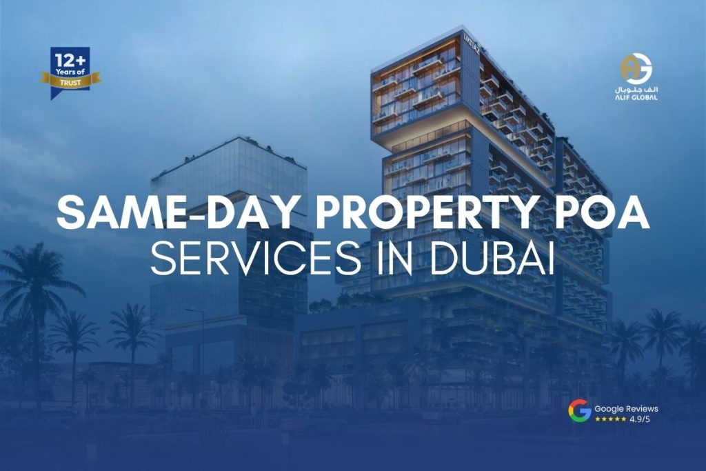 Property POA Legal Translation Dubai