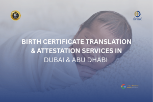 Birth Certificate Translation & Attestation Services in Dubai & Abu Dhabi