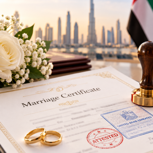 Marriage Certificate Attestation